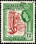 Stamp British Guiana 1954 72c.jpg